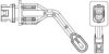 HELLA 6ZT 351 080-101 Sender Unit, interior temperature